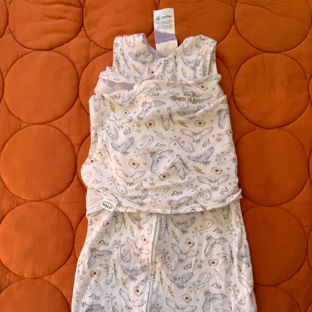 Halo Sleep Sack Swaddle Velco Harry Potter Small 3-6 months